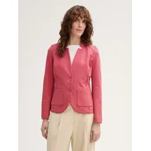 Tom Tailor 1038703 Ottoman Structure Blazer Berry Red L