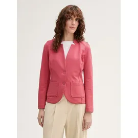 Tom Tailor 1038703 Ottoman Structure Blazer Berry Red L