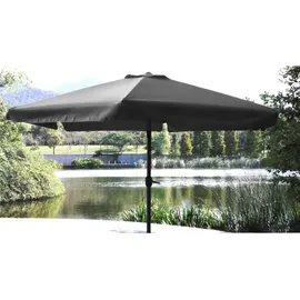 LINDER EXCLUSIV Sonnenschirm Ø 300 cm steingrau
