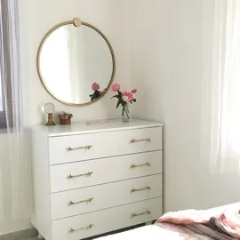 Asir Wandspiegel AYNA 60 cm gold - Gold