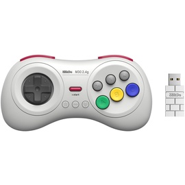 8bitdo M30 2.4G Wireless Pad White - Controller - Nintendo Switch