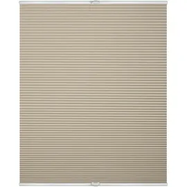 Lichtblick Thermo-Plissee Klemmfix 55 x 130 cm Creme