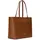Ralph Lauren Karly Large Shopper Leder Brown/Gold