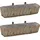 vidaXL Balkon-Blumenkasten 80 x 20 cm Braun