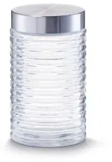Zeller gerillt Vorratsglas 19771 , Fassungsvermögen: 1000 ml