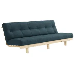 Karup Design - Lean Schlafsofa, Kiefer natur / petrolblau