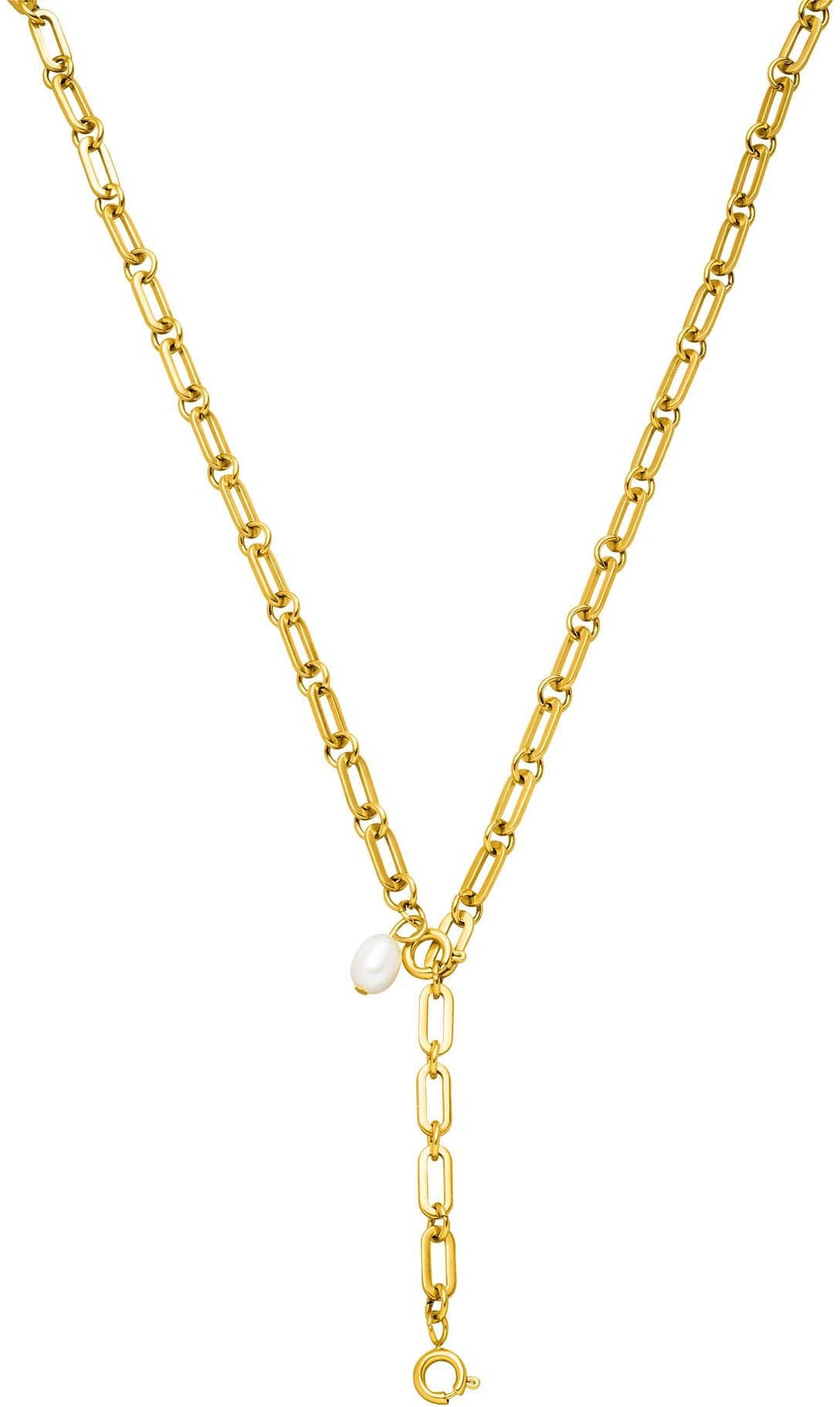 Purelei Charm-Kette »Schmuck Geschenk Zodiac Charm, 2148-Necklace-Charm-Zodiac« Purelei gelbgoldfarben-weiß