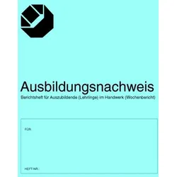 Ausbildungsnachweis für Auszubildende im Handwerk