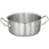 Esmeyer SCHNEIDER Bratentopf, Edelstahl 531021 Ø 2,5 l, Höhe: 90 mm, Ø 200 mm