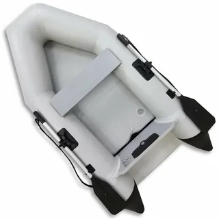Nemaxx NEMAXX® Profi Schlauchboot für 2 Personen – Länge: 230 cm – Hellgrau