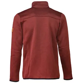 Forsberg warme Strickjacke mit Brusttasche / bordeaux / L