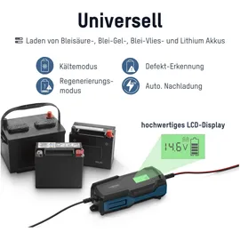 Ansmann Ansmann, Autobatterie-Ladegerät + KFZ-Batterietester