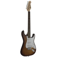 DIMAVERY ST-203 E-Gitarre sunburst