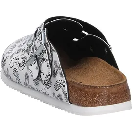 Birkenstock Kay SL Birko-Flor, Paisley Black/White, schmal, 37
