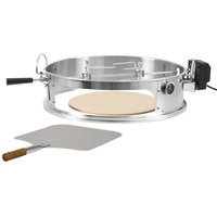 BBQ-Toro Pizzaring Set mit Grillspieß für Ø 57 cm Kugelgrill