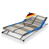 Lattenrost Pure KF, CUBEsleep, Kopfteil verstellbar, Fußteil verstellbar, fertig montiert, 10 Jahre Garantie, zertifizierte Qualität 90 cm x 190 cm x 8.5 cm