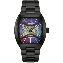 Bulova Herren Armbanduhr Maquina 98A320 Automatik