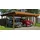 SKANHOLZ Carport Emsland 6,13 x 6,04 m nussbaum inkl. Regenrinne und Pfostenanker