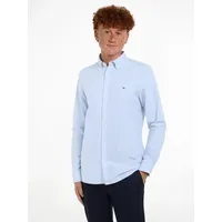 Tommy Hilfiger Langarmhemd OXFORD DOBBY SF SHIRT blau L