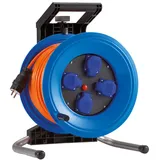 Hedi Kabeltrommel Professional Plus 320, H07BQ-F 3G2,5, IP44, 50 m, 4x einzelne Schuko-Steckdose