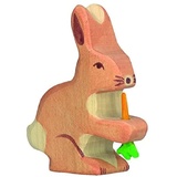 GoKi Holztiger Hase mit Karotte, 80102