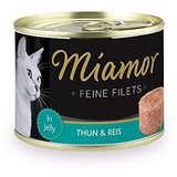 Miamor Feine Filets in Jelly Thun & Reis 12x185g