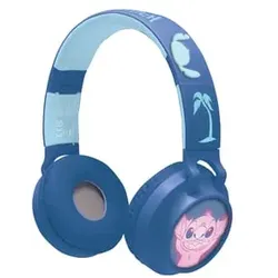 LEXIBOOK Disney Stitch 2in1 Bluetooth®- Kabel, faltbare Kopfhörer mit sicherer Lautstärke