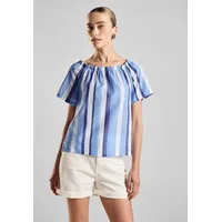 STREET ONE Carmenbluse blau 36