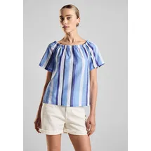 STREET ONE Carmenbluse blau 36