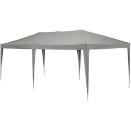 Konifera Faltpavillon, (Set), BxT: 300x600 cm - 2 Jahre Gewährleistung - mind. 14 Tage Rückgaberecht - Grau B/T: 300cm x 600cm, Pavillons,
