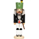 Saico Original Erzgebirge-Palast Nussknacker Bergmann grün (29cm) Nussknacker von Saico Seiffen
