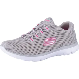 SKECHERS Summits grey/hot pink 41