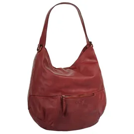 forty° Shopper echt Leder, Made in Italy rot | Rot