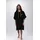 Pacifique Sud Regenponcho Unisex Schwarz Einheitsgröße