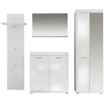 VCM Garderobenständer Amira B Weiß