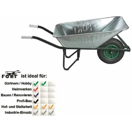 Fort Agrarkarre 130 Liter, verzinkt