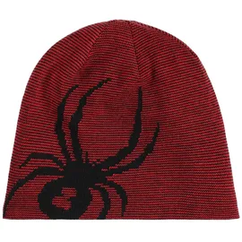 Spyder Reversible Bug Mütze rot XS/S