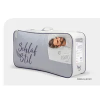 SCHLAFSTIL N500, extra warm, Füllung: 100% Kamelhaar 135x200