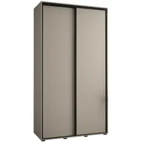 Abiks möbel MÖBEL Kryspol Schwebetürenschrank, Kaschmir, Metall, Nachbildung, 6