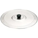 Ibili 715737 Deckel Prisma verstellbar 30-36 cm aus Edelstahl, Silber, 36 cm