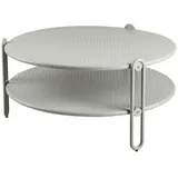 Brafab Blixt Gartentisch Ø 85 x 39 cm Hellgrau