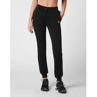 Plein Sport Damen Hose Jogginghose, Schwarz, XXL