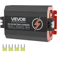 Vevor 12 V 60 A DC/DC-Batterieladegerät, 750 W, für Blei-Säure-, Lithium-, AGM-, GEL- und Nassbatterien, intelligentes mehrstufiges Laden, für Wohnmobile, Nutzfahrzeuge, Boote, Yachten