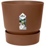 Elho Greenville Rund Blumentopf 18cm ingwer Braun