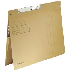 LEITZ Pendelhefter Combi A4 kaufm. Heftung mit Dehntasche naturbraun