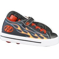 Heelys Rollschuhe X2 Snazzy Black Yellow Red Flame - schwarz - 32