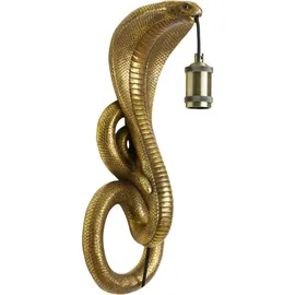 Light & Living Wandleuchte Snake - Bronze - Kunststoff - - Light&living