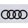 Audi Original Ringe Schwarz Heckklappe A4 S4 Limousine