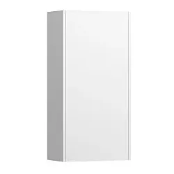 LAUFEN Base Pro S Halbhochschrank H4026111102611 70x35x18,5cm, Scharnier links, weiß glänzend