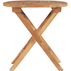 vidaXL Gartentisch 61 x 47 x 14 cm Braun